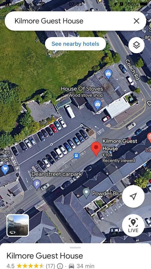 Kilmore Guesthouse Kilkenny Eksteriør bilde